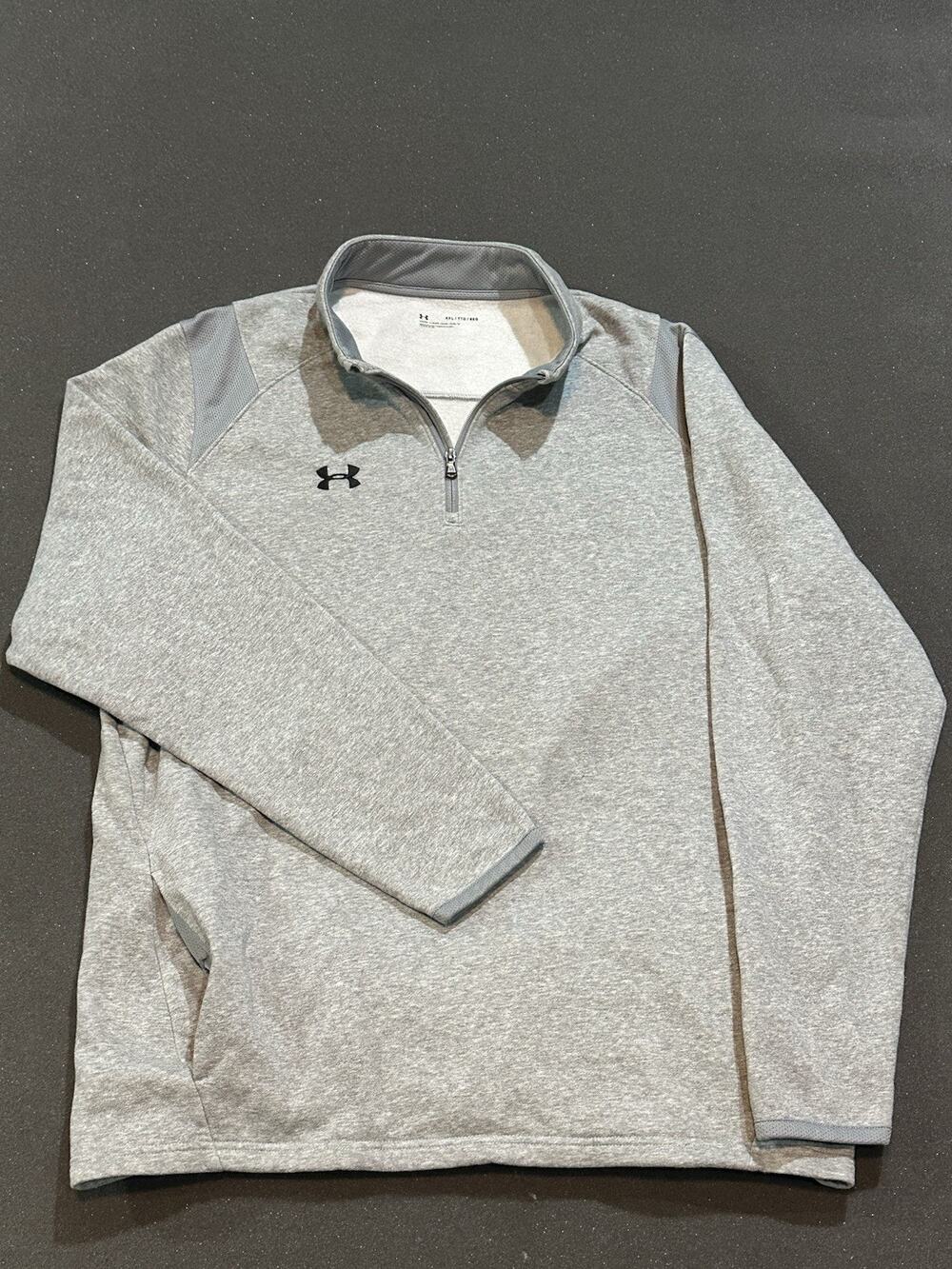 Under Armour Gray Quarter Zip Xxl